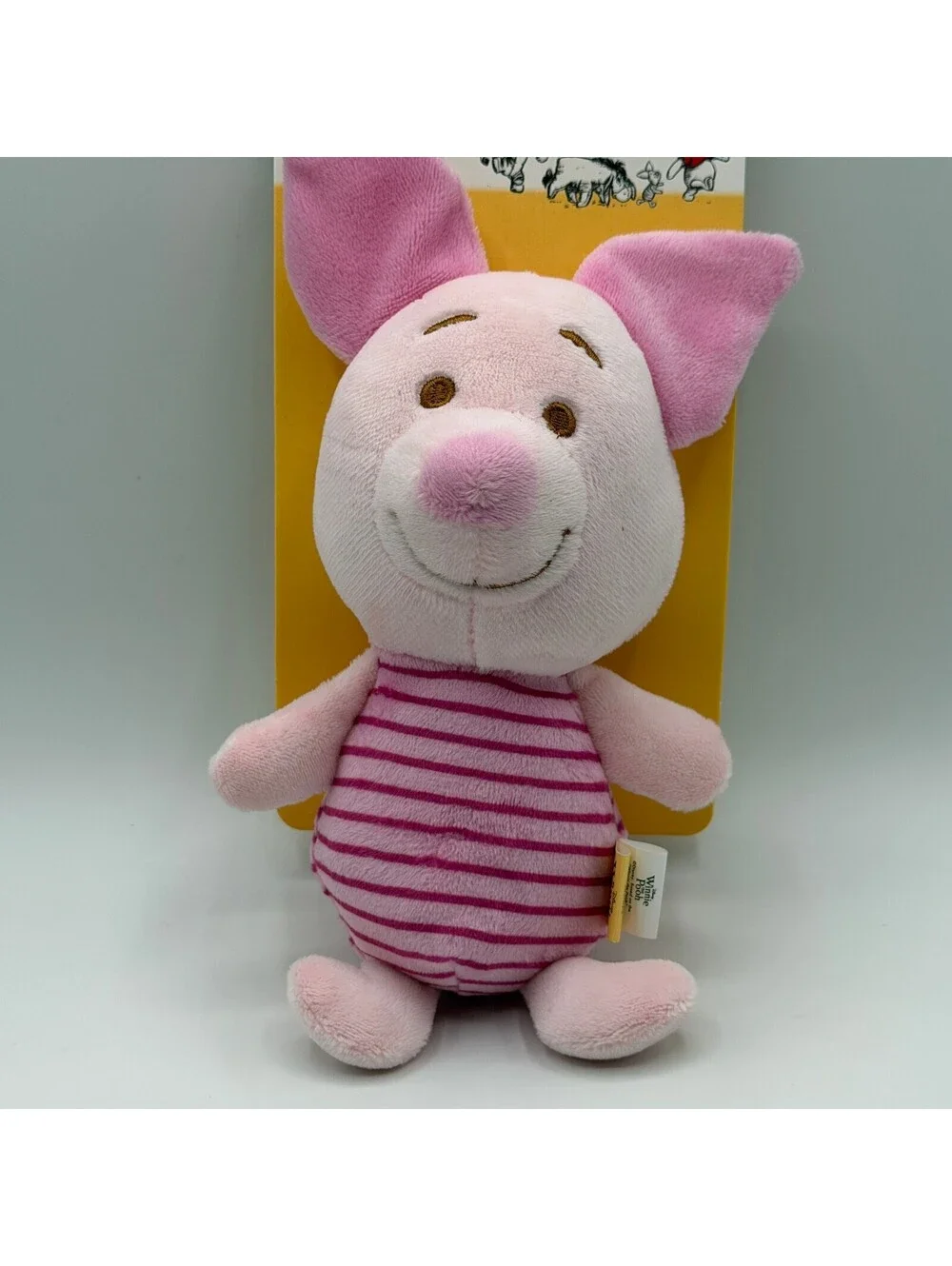 Disney Winnie The Pooh Piglet Dog Toy Squeaker Plush Squeaky DI653 NEW